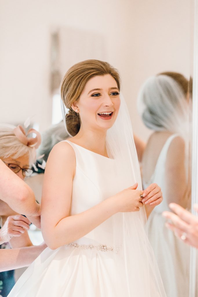 classic wedding makeup by victoria holdstock at brinkburn priory