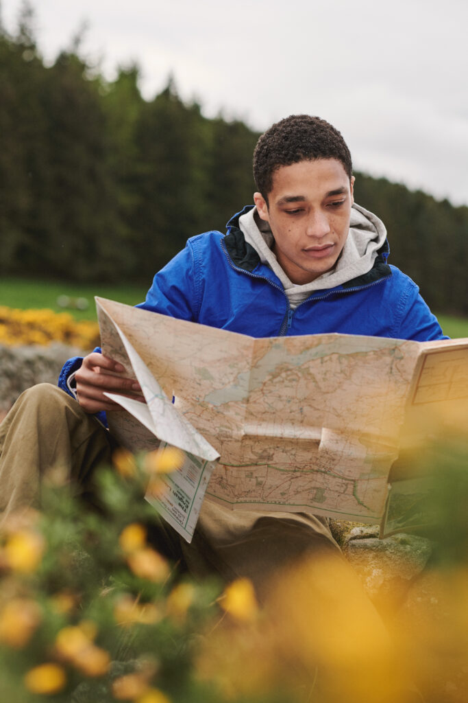 Barbour Beacon campaign male model male grooming commercial hair and makeup artist